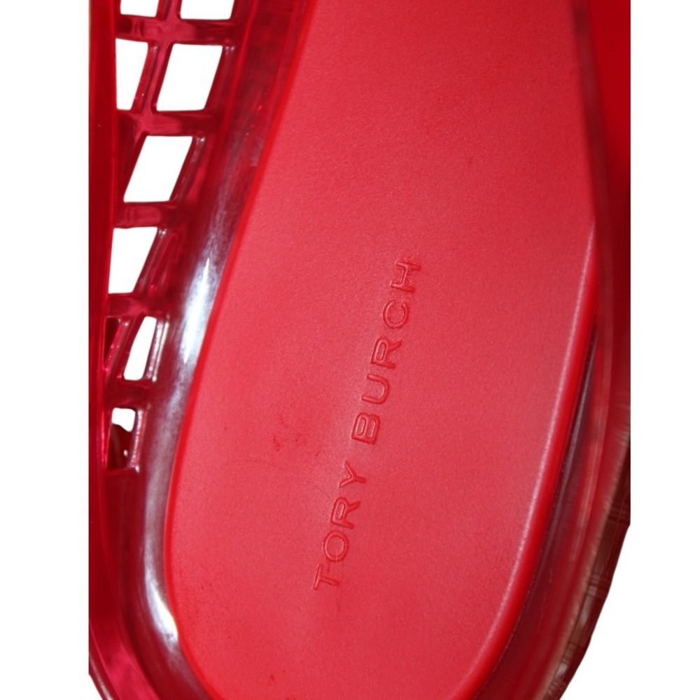 Tory Burch | Mellow Mary Jane Jelly | Red Volcano | Size 9 - Picture 6 of 10